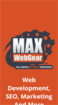 Mobile Screenshot of maxwebgear.com